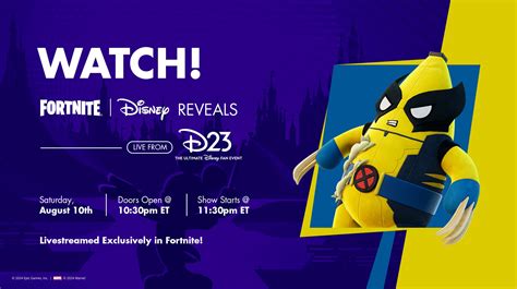 La Collaboration Disney X Fortnite Sera à L honneur Au D23 Tech