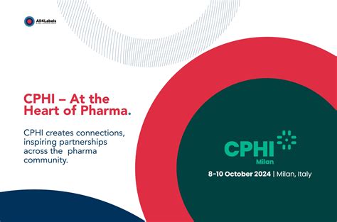 CPHI Milan 2024 At The Heart Of Pharma All4Labels Global Packaging