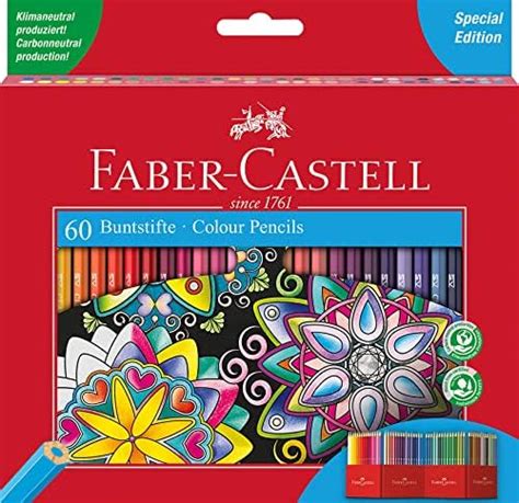 Faber Castell Lot De Crayons De Couleur Polychromos Coffret En Bois