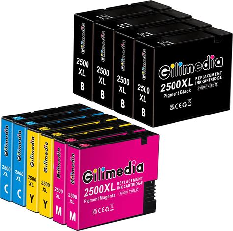 Gilimedia Xl Cartuchos De Tinta Para Canon Pgi Xl Pgi