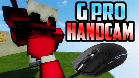 Minecraft Logitech G Pro HANDCAM ROD SPAMMING TRASH TALKER TAKEN OUT