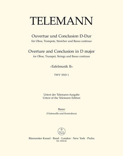 Ouvert Re Und Conclusion D Dur Twv D Von Georg Philipp Telemann