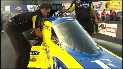 Mike Salinas Brittany Force Top Fuel Dragster Rnd 1 Qualifying Pep