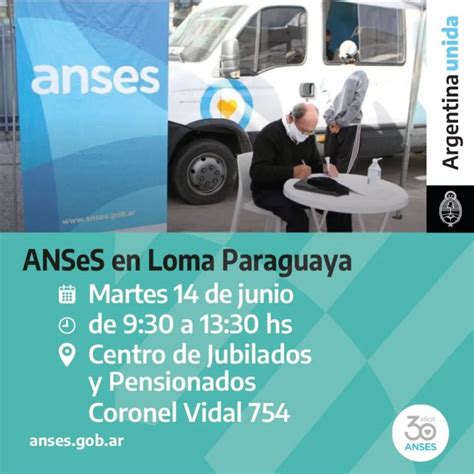 Anses Atender El Martes De Junio En Loma Paraguaya De La Bahia