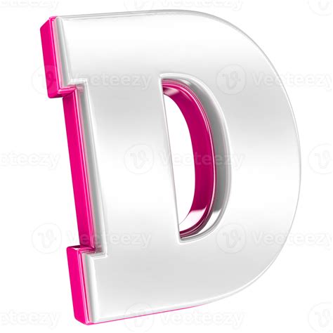 Letter 3d Render 24341926 Png