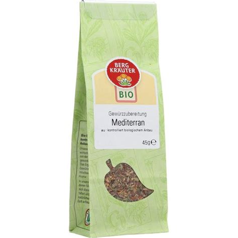 Mélange d Épices Bio Méditerranéennes 45 g Boutique en ligne