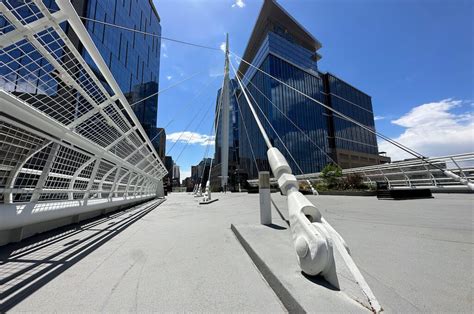 Visiting Denver Millennium Bridge: An Iconic Pedestrian Landmark in Downtown Denver - UponArriving