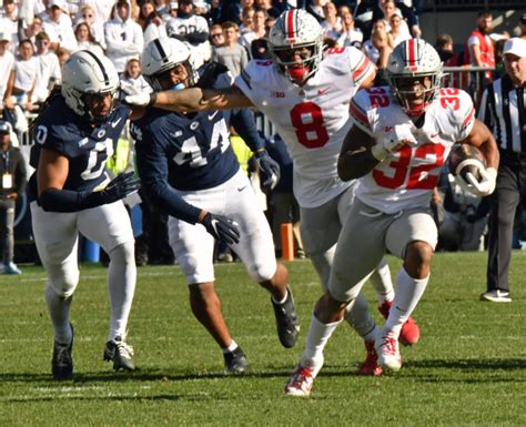 Former Ohio State Tight End Cade Stover Defends Blocking Abilities At