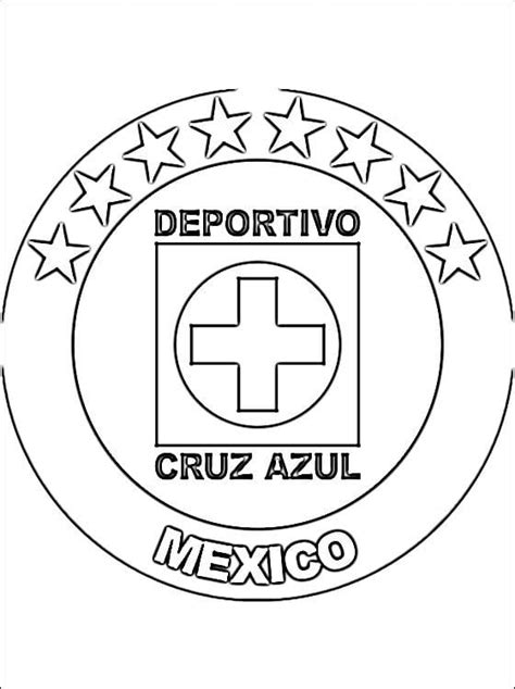 Sint Tico Dibujos Para Colorear Del Cruz Azul Regalosconfoto Mx