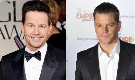 Mark Wahlberg and Matt Damon ;) | Best actor, Mark wahlberg, Matt damon