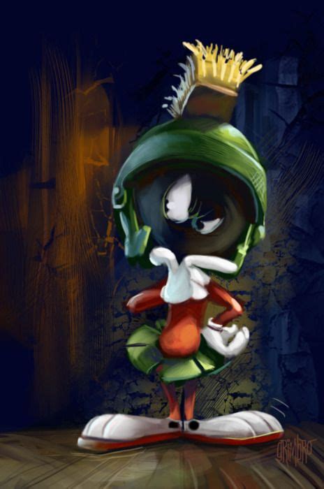 Marvin By Grimbro Art In 2019 Looney Tunes Cartoons The Martian