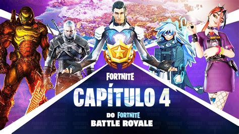 Novo Passe De Batalha Do Cap Tulo Do Fortnite S Youtube