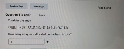 Solved Page Of Question Point Saved Consider The Chegg