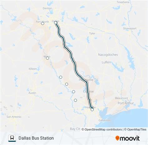 Ruta Greyhound Us Horarios Paradas Y Mapas Dallas Bus Station