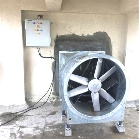 staircase pressurization system services  piece