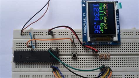 Pic Mcu With St Tft Rotation Test Example Mikroc Projects