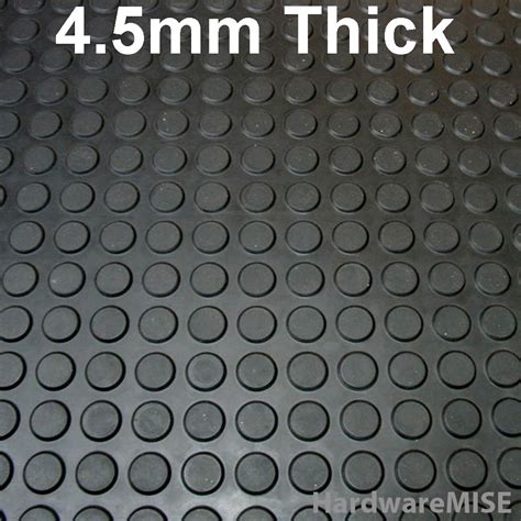 Round Stud Rubber Mat Mm Thick Anti Skid Round Stud Rubber Floor Matting