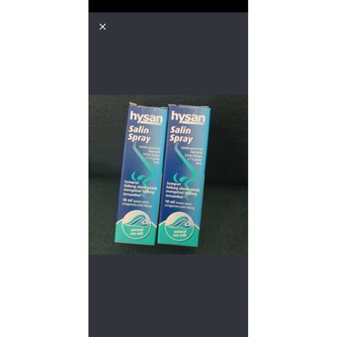 Jual Hysan Salinnasal Spray 10ml Shopee Indonesia