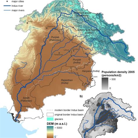 Indus River Basin Map