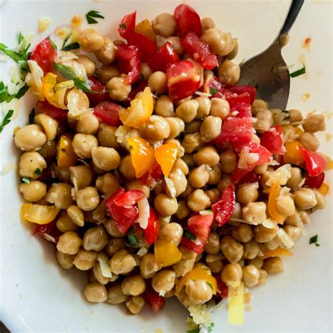 Insalata Di Ceci I Pasticci Di Tiziana