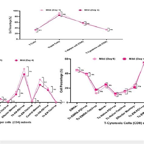 Relationship Between The T Cells T Cell Viability Th Cd4 Cell Tc Download Scientific