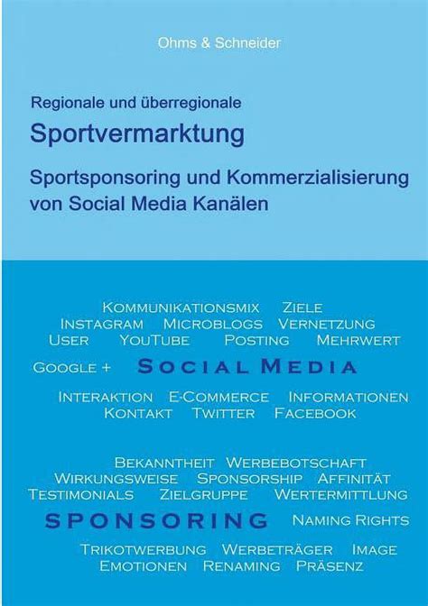 Regionale Und Berregionale Sportvermarktung Sportsponsoring Und