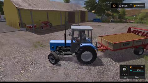 FS 17 Akcja Obornik Ursus C 360 Rozrzutnik Krone YouTube