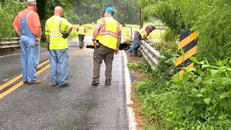 North Pacolet River flooding causes bridge collapse and damage in Polk ...