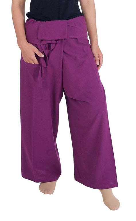 Thai Fisherman Pants Roomy And Baggy Comfy Pants Unisex Pants