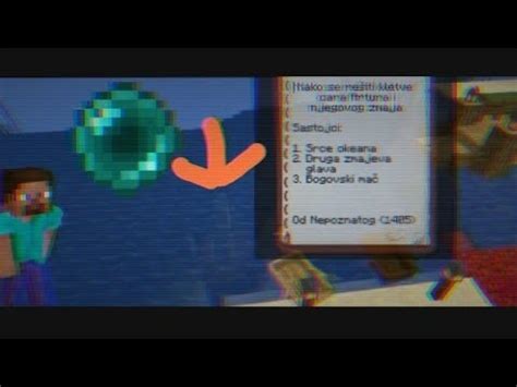 Nasli Smo Brod Pod Vodom Krle Je Nestao Minecraft Vodeno