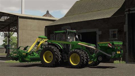 Seeder + Hopper John Deere v1.0 FS22 Mod | Farming Simulator 22 Mod