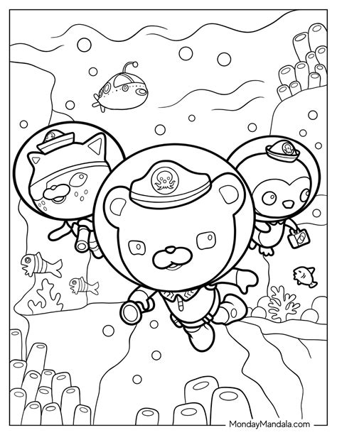 20 Octonauts Coloring Pages Free Pdf Printables