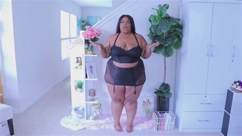 Midnight Special Mostly Black Plus Size Lingerie Try On Haul Youtube