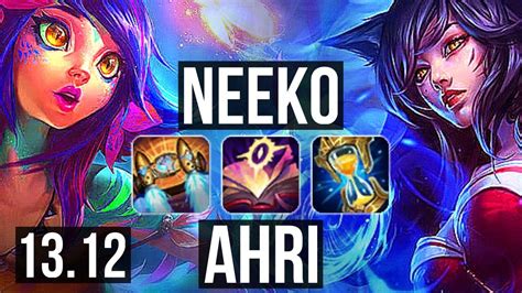 Neeko Vs Ahri Mid 10 1 13 65 Winrate Legendary Kr Master 13