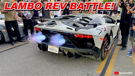 Gintani Aventador Svj Rev Battle And Flames Lamborghini V12 F1 Exhaust