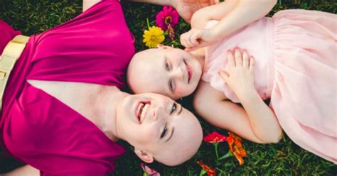 Mom With Breast Cancer And Daughter With Alopecia Prove Bald Is Beautiful