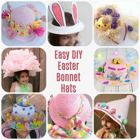 Easy Diy Easter Bonnet Hats Craft Gossip