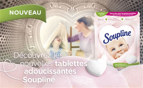 Soupline Tablettes Adoucissantes C Urs Hypoallerg Niques Parfum