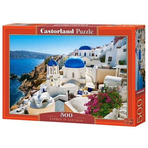 Santorini Ny Ron Darabos Castorland Puzzle