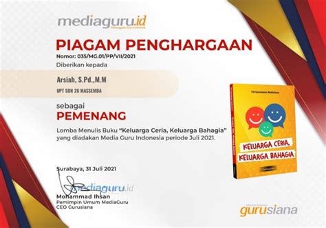 Pemenang Keluarga Ceria Keluarga Bahagia Tantangan Menulis Hari Ke 767