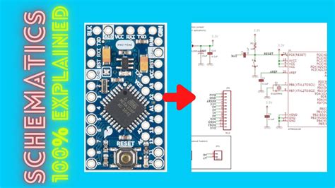 Mini Schematic Arduino Pro Mini Pinout Pin Diagram And S