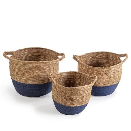 Set De Paniers Fibre Naturelle Maisons Du Monde Ref M