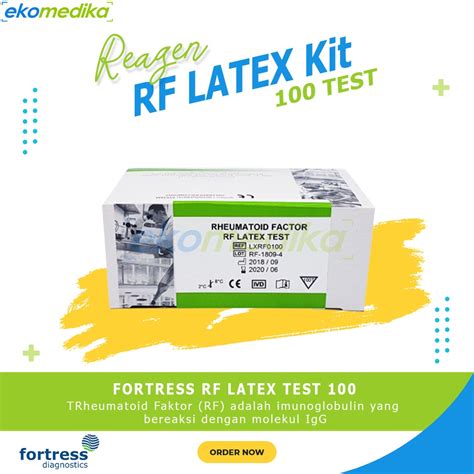 Jual Fortress Rf Latex Test Reagen Rf Latex Test Fortress