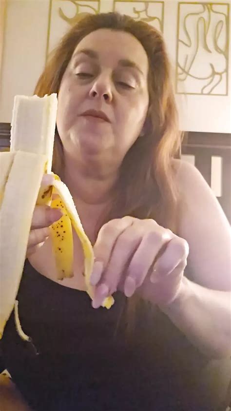 Hot All Natural MILF Eats A Ripe Banana Per Request Amateur Amateur Porn XHamster