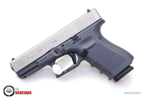 Glock 19 Generation 4 9mm Stainle For Sale At