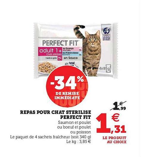 Promo Repas Pour Chat St Rilis Perfect Fit Chez Hyper U Icatalogue Fr