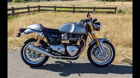 Triumph Thruxton R Review Walk Around Youtube