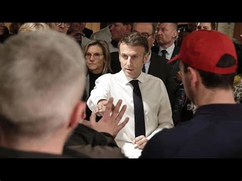 En Direct Emmanuel Macron Inaugure Le Salon De L Agriculture Sous