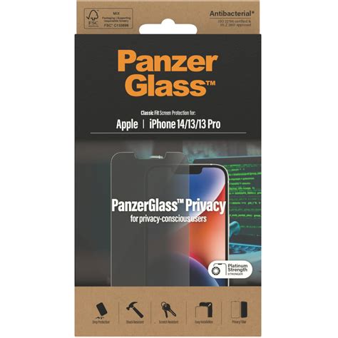 Szk O Hartowane Panzerglass Classic Fit Privacy Do Iphone Pro