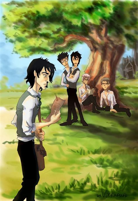 Marauders And Snape The Marauders Snape Harry Snape Fan Art